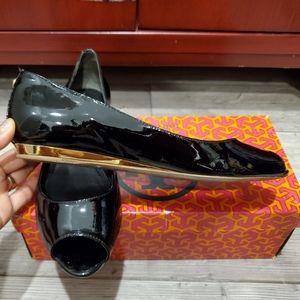 Tory Burch Cornelia open toe flats